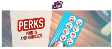 Cafe Casino Perks and Bonuses