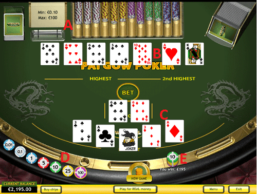 Pai Gow a Good Game