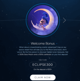 Eclipse Casino Welcome Bonus