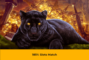 Golden Lion Casino 185% Match Slot Bonuses