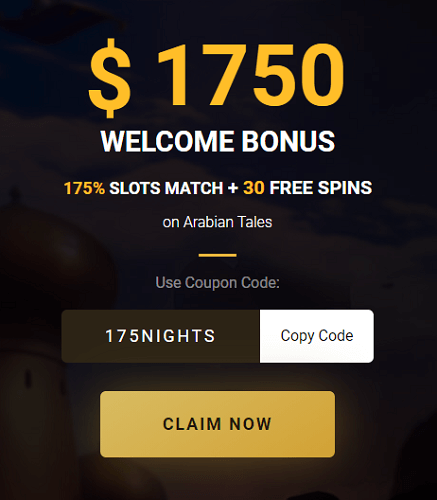 Golden Lion Casino Exclusive Welcome Bonus
