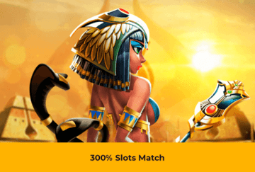 Golden Lion Casino Slots Match Bonus