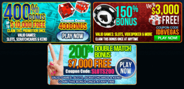 Vegas Casino Online Bonuses
