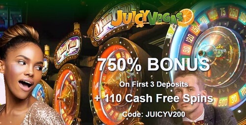 Juicy Vegas Casino Bonuses 